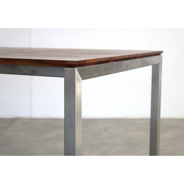 Dining Table in Walnut by Bert Plantagie, 2000s For Sale - Image 4 of 10