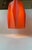 Mid-Century Orange Harlequin Hanging Lamp by Lars Eiler Schiøler for Hoyrup, 1960s For Sale - Image 4 of 10