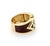 The Gucci Metropolitan Enamel 18k Yellow Gold Band Ring is a limited edition piece of fine jewelry. This ring, signed by...
