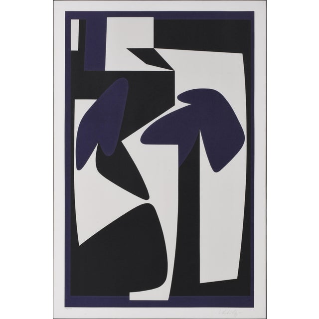 Mid 20th Century Signed Victor Vasarely Framed 'Composition 2' Op Art Serigraph For Sale In Washington DC - Image 6 of 6