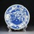 Antique Dutch Delft Blue and White Faience Plate, 1700s For Sale - Image 11 of 11