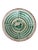 Ceramic Spanish Ceramic Bowl with Green Bird Motif and Glazed Inside, 1980s For Sale - Image 7 of 7