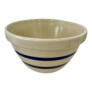 1970s Roseville Ohio Double Striped Bowl For Sale