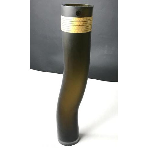 Modern Pizzicati Vase in Murano Glass by N. Moretti for Salviati, Venice, Italy For Sale - Image 5 of 14