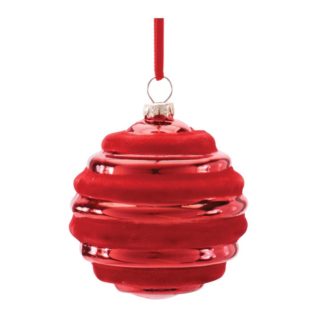 Kenneth Ludwig Chicago Glass Ball Ornaments (Set of 12) For Sale - Image 4 of 4