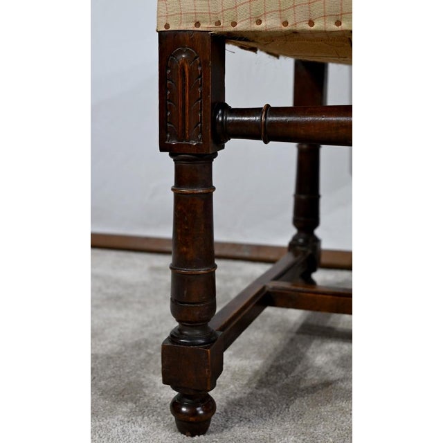Renaissance Style Walnut Armchair For Sale - Image 15 of 18