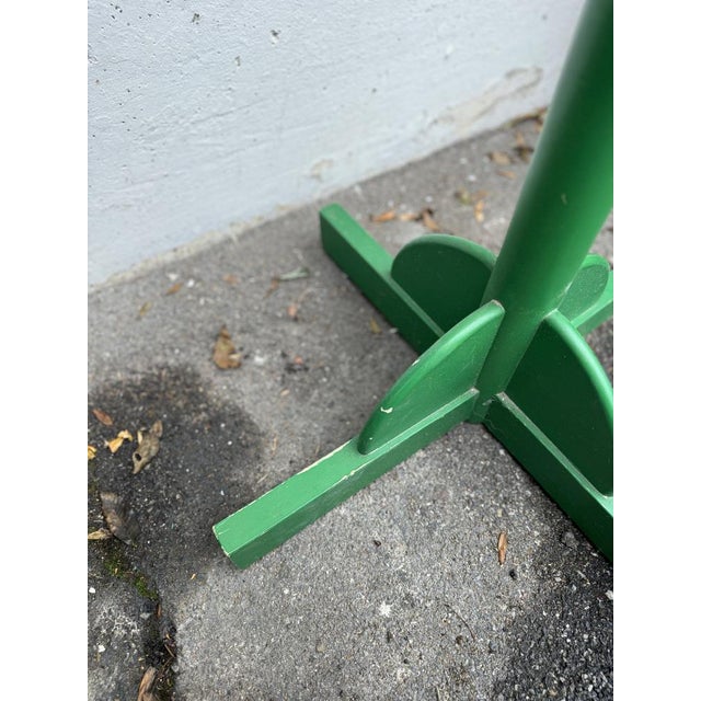 Wooden Coat Hanger attributed to Ettore Sottsass, 1960s For Sale - Image 3 of 15