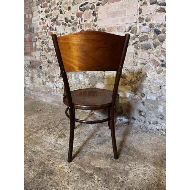 Antique Bentwood Armchair by Fischel, 1890s For Sale - Image 10 of 18
