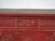 Red Antique Chinese Qing Dynasty Painted Dongbei Chest For Sale - Image 8 of 9