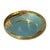 Italian Gold Embossed Brass Bowl, 1950s For Sale