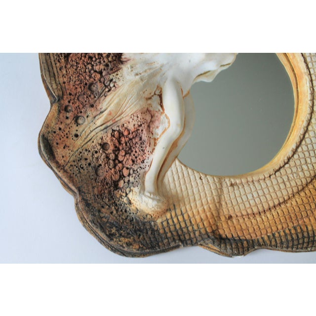 Vintage Marc Sijan Figurative Wall Mirror For Sale In Milwaukee - Image 6 of 11