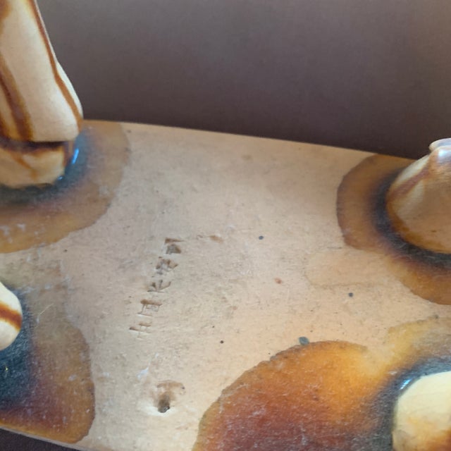 Chestnut Tang-Style Chinese Ceramic Horse For Sale - Image 8 of 9