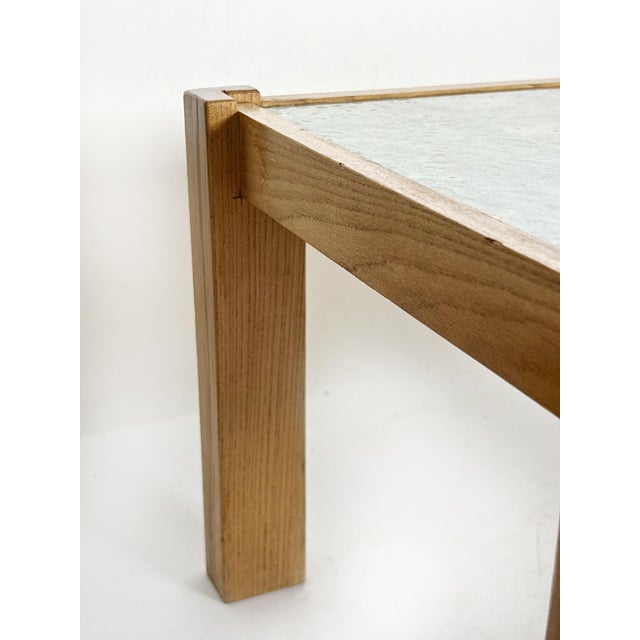 Scandinavian Wood and Ceramic Table, Sweden, 1970s For Sale - Image 10 of 13