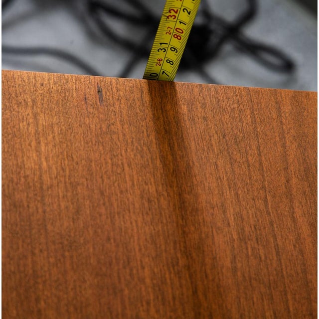 Brown Vintage Dresser Credenza 9 Drawer Bassett Cherry For Sale - Image 8 of 12