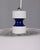 Metal Vintage Italian White Plastic Pendant, 1970s For Sale - Image 7 of 10