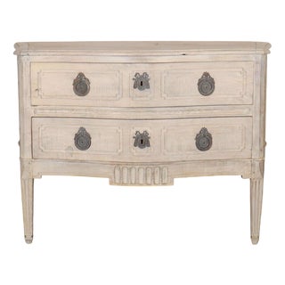 Italian Serpentine Front Commode For Sale
