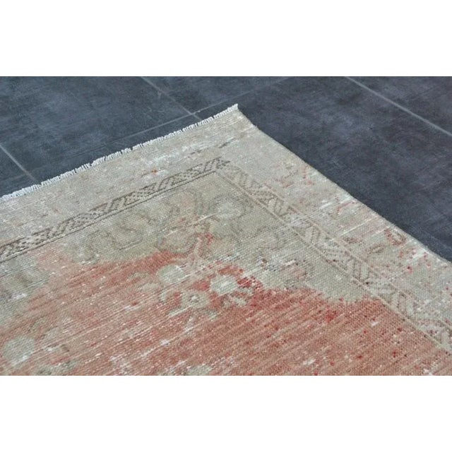 1960s 1960s Oushak Vintage Tribal Rug For Sale - Image 5 of 10