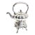 Early 20th Century Sheffield Tilting Tea Pot With Stand and Warmer For Sale