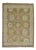 Vintage Feminine Turkish Oushak - 4'4" x 6'11" For Sale