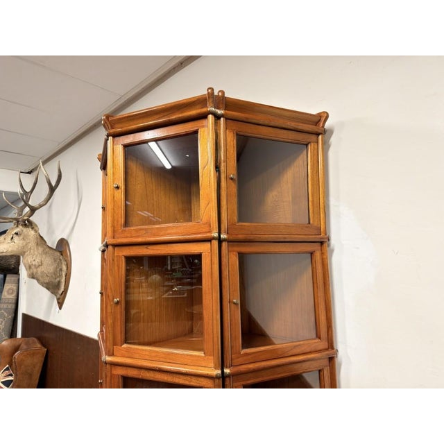 English Bookcase from Globe Wernicke For Sale - Image 9 of 17