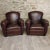 Set of Vintage Club Chairs in Leather For Sale - Image 9 of 9