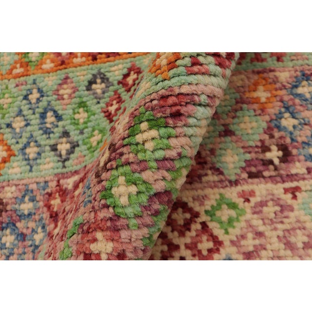 Textile Modern Balochi Kylan Hand Knotted Wool Rug - 3'2'' X 5'1'' For Sale - Image 7 of 10