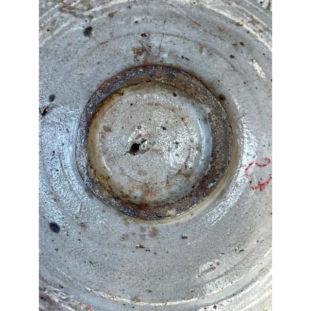 Antique Korean Ceramic Buncheong Bowl Joseon Dynasty For Sale - Image 11 of 13