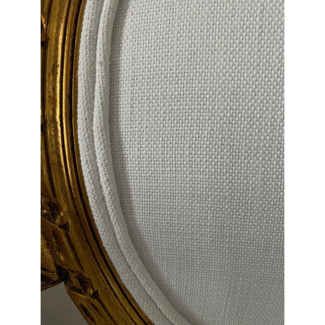 1940s Giltwood Louis XV Style Settee For Sale - Image 9 of 10