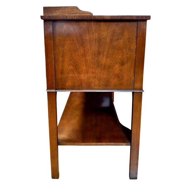 Traditional Vintage Baker Furniture American Federal-Style Sideboard For Sale - Image 3 of 10