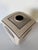 Art Deco 1980s Vintage Postmodern Art Deco Style Handmade Geometric Studio Pottery Vase For Sale - Image 3 of 12