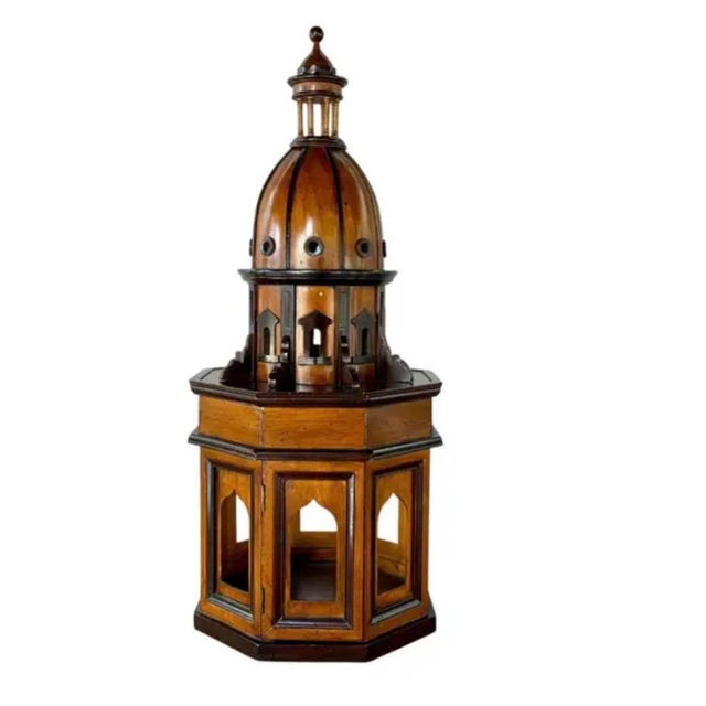 Renaissance Italian Renaissance Style Wooden Architectural Model of Domed Church For Sale - Image 3 of 15