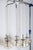 1960s vintage chandelier with six light smoked glass drops. The drops are in very good condition, and the entire piece is...