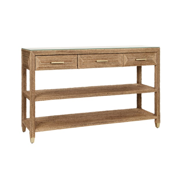 New special order item. Not vintage. Meet Cassie, the console table that brings coastal charm and practical storage to any...