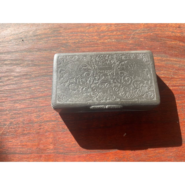 I believe this is a beautiful period Art Nouveau snuff box and most likely European made from Austria or Germany. At first...