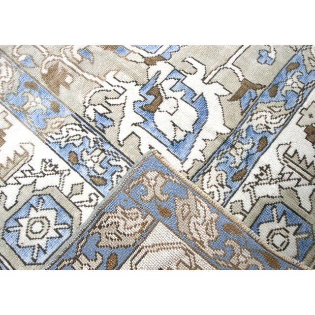 1960s Turkish Oushak Rug For Sale - Image 4 of 6