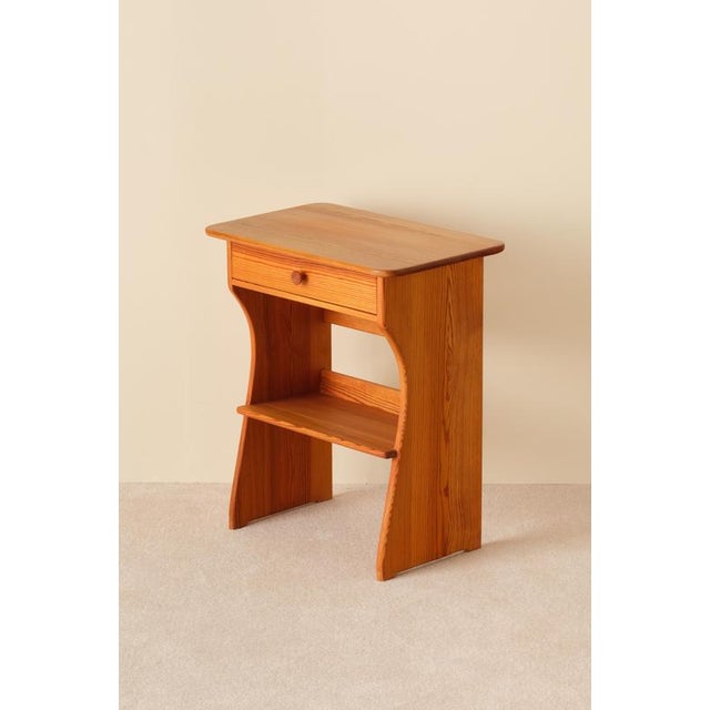 Wood Guldheden Bedside Tables by Carl Malmsten, 1960s, Set of 2 For Sale - Image 7 of 10