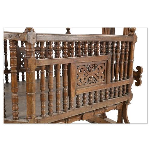 20th Century Wooden Cradle For Sale - Image 5 of 8