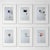 Set of 6 - Framed Neutral Colors Palette Organic Modern Botanical Flower Original Oil Paintings / Contemporary Herbarium For Sale - Image 11 of 11