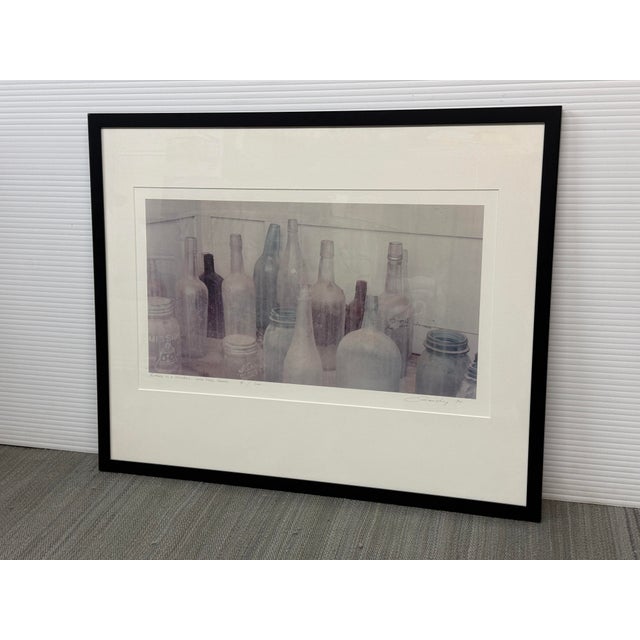 Design Plus Gallery presents Steve Solinsky "Bottles in a Window" 1994 Limited Edition Photograph by Steve Solinsky. An...