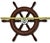 Mid 20th Century Fine Vintage Hand Made Large 25 Inch Authentic Mahogany & Rhodium Plated Brass Yacht - Ships Wheel - Mid 1900s For Sale - Image 5 of 18