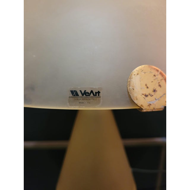 Table Lamp in Murano Glass from Veart, 1970s For Sale - Image 11 of 14