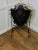 Victorian Arts and Crafts Gothic Shield Iron Fire Screen For Sale - Image 5 of 7
