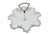 Vintage 1950s Fenton Silver Crest Ruffle Edged Milk Glass Bon Bon Dish. A gorgeous piece of Fenton craftsmanship, this...