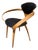 Norman Cherner Molded Plywood Armchair Pretzel for Plycraft Mid-Century For Sale