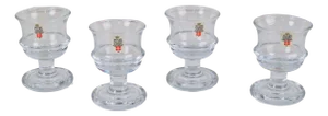 Vintage Shot Glasses by Michael Bang for Holmegaard, 1970s, Set of 4