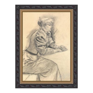 Maiden In Wait, Louis Legrand For Sale