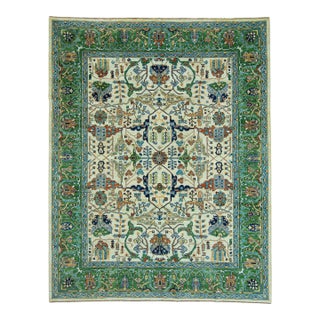 Oriental Hand Knotted Rug 8'3" x 10'5" #20648 For Sale