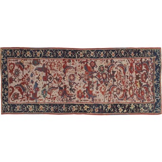 Early 20th Century Antique Persian Runner Rug - 3′2″ × 8′2″ For Sale