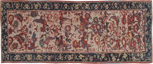 Early 20th Century Antique Persian Runner Rug - 3′2″ × 8′2″