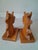 Mid-Century Modern Vintage MCM Exquisite Beechwood Hand Carved Horse Head Bookends-Pair For Sale - Image 3 of 8